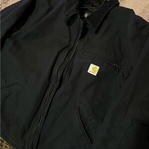 Carhartt Detroit Jacket Black Large Reg
